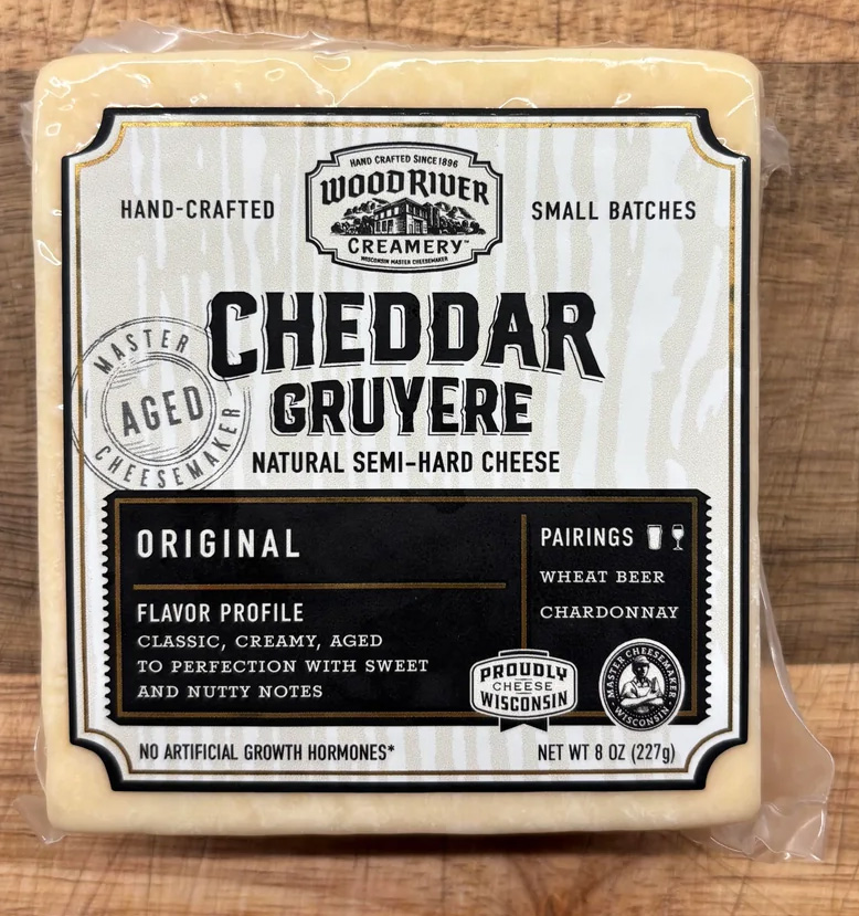 Cheddar Gruyère, Wood River Creamery